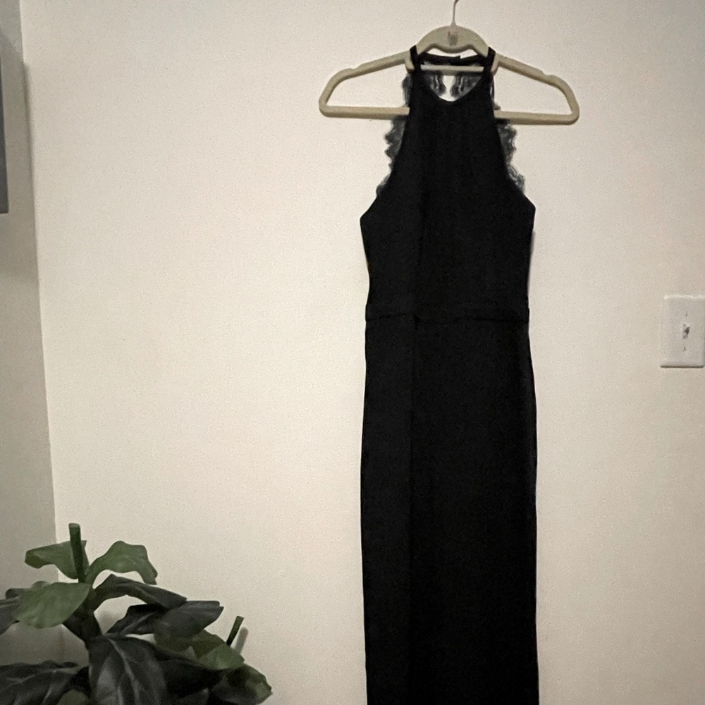 H&M Black Lace Jumpsuit